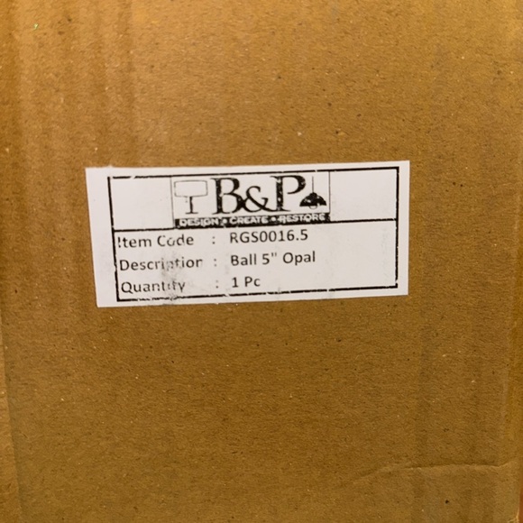 5 Inch Glass Lamp Shade - Picture 4 of 10